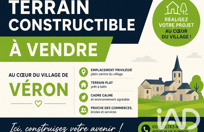 Vente Terrain à bâtir 625 m&sup2; — photo 4
