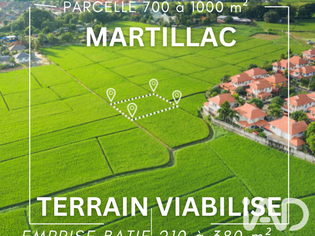 Vente Terrain 1 037 m&sup2; — photo du bien
