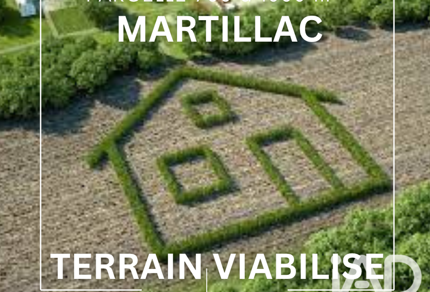 Vente Terrain 817 m&sup2; — photo 1