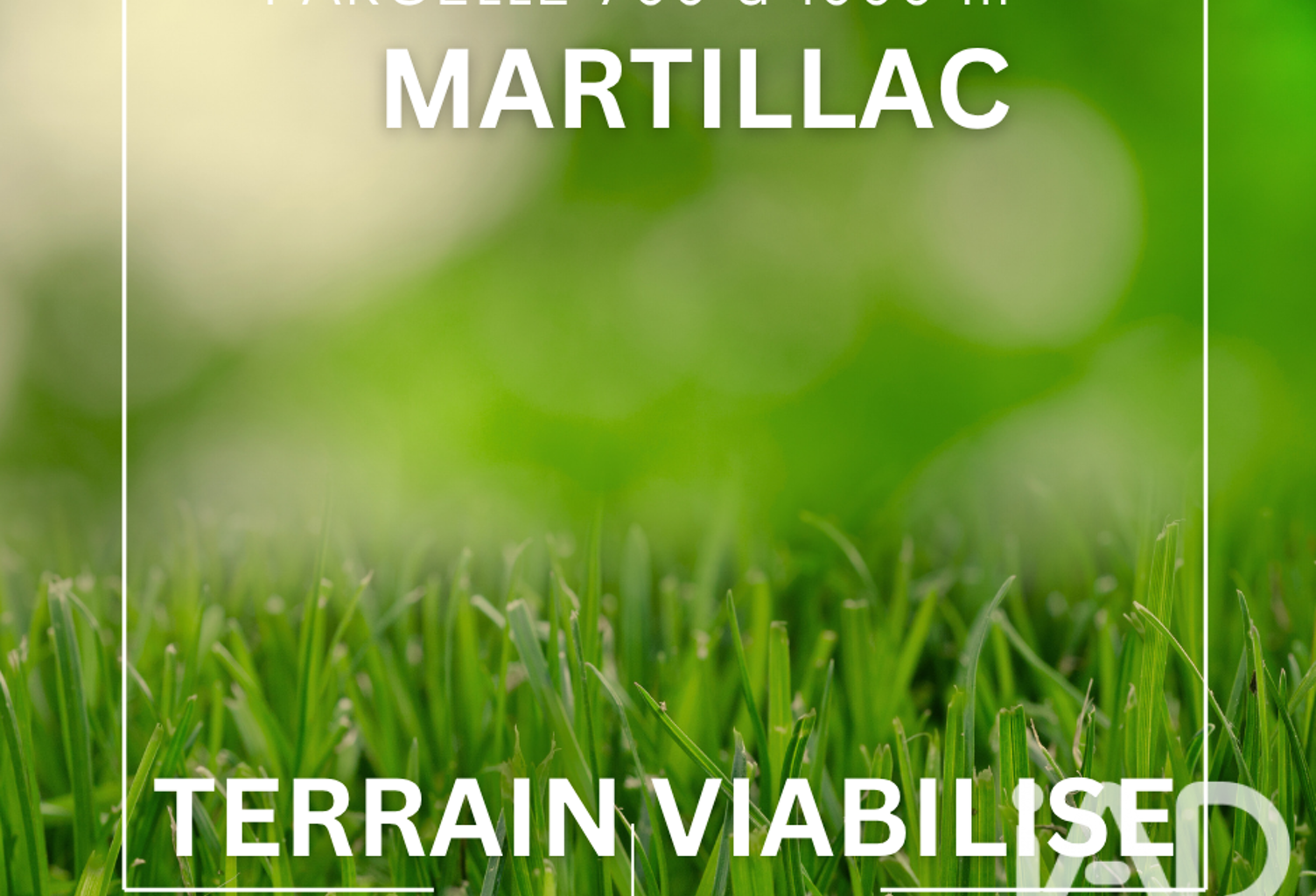 Vente Terrain 815 m&sup2; — photo 1