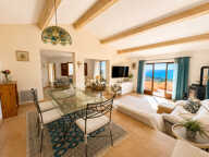 A VENDRE VILLA DE 150M² AVEC VUE MER PANORAMIQUE  4 CHAMBRES ET GARAGE AUX ISSAMBRES — photo 3