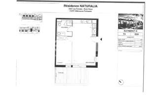 Appartement 2 Pièces 45 m² à louer à Villeneuve-Tolosane (31270)