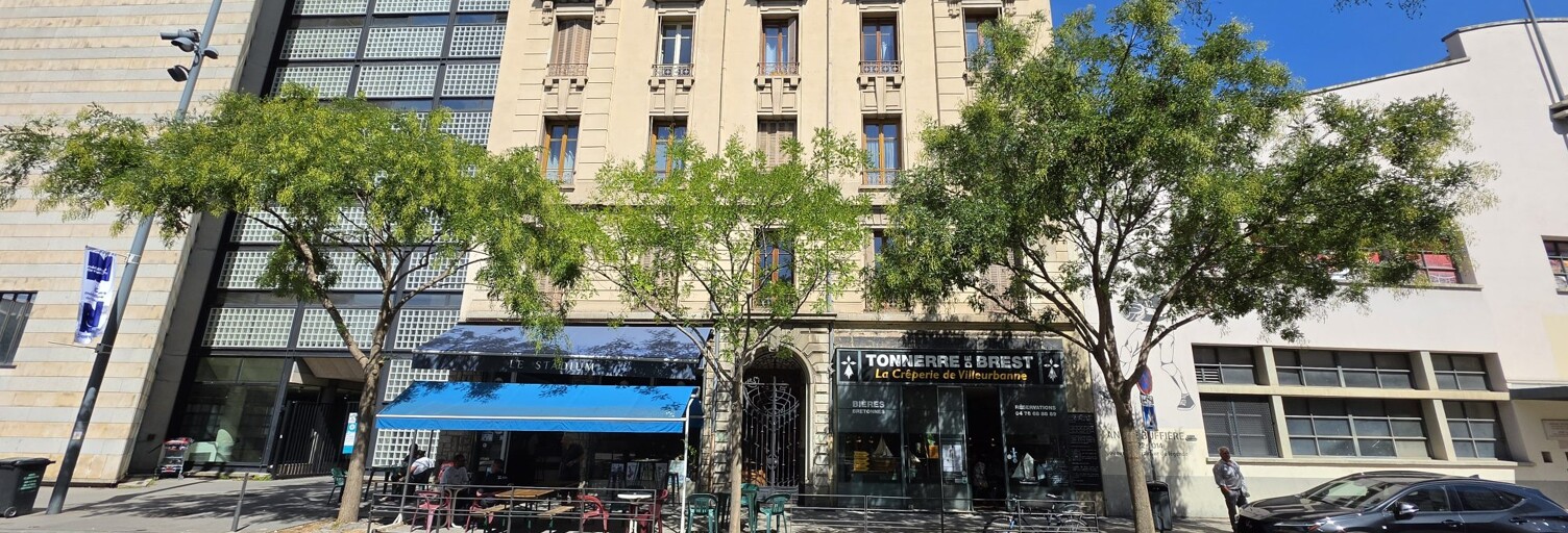 Appartement 1 Pièce 18 m² à louer à Villeurbanne (69100)