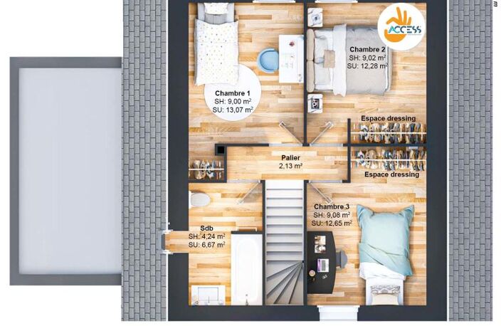 Maison 5 pièces 87 m2 — photo 5
