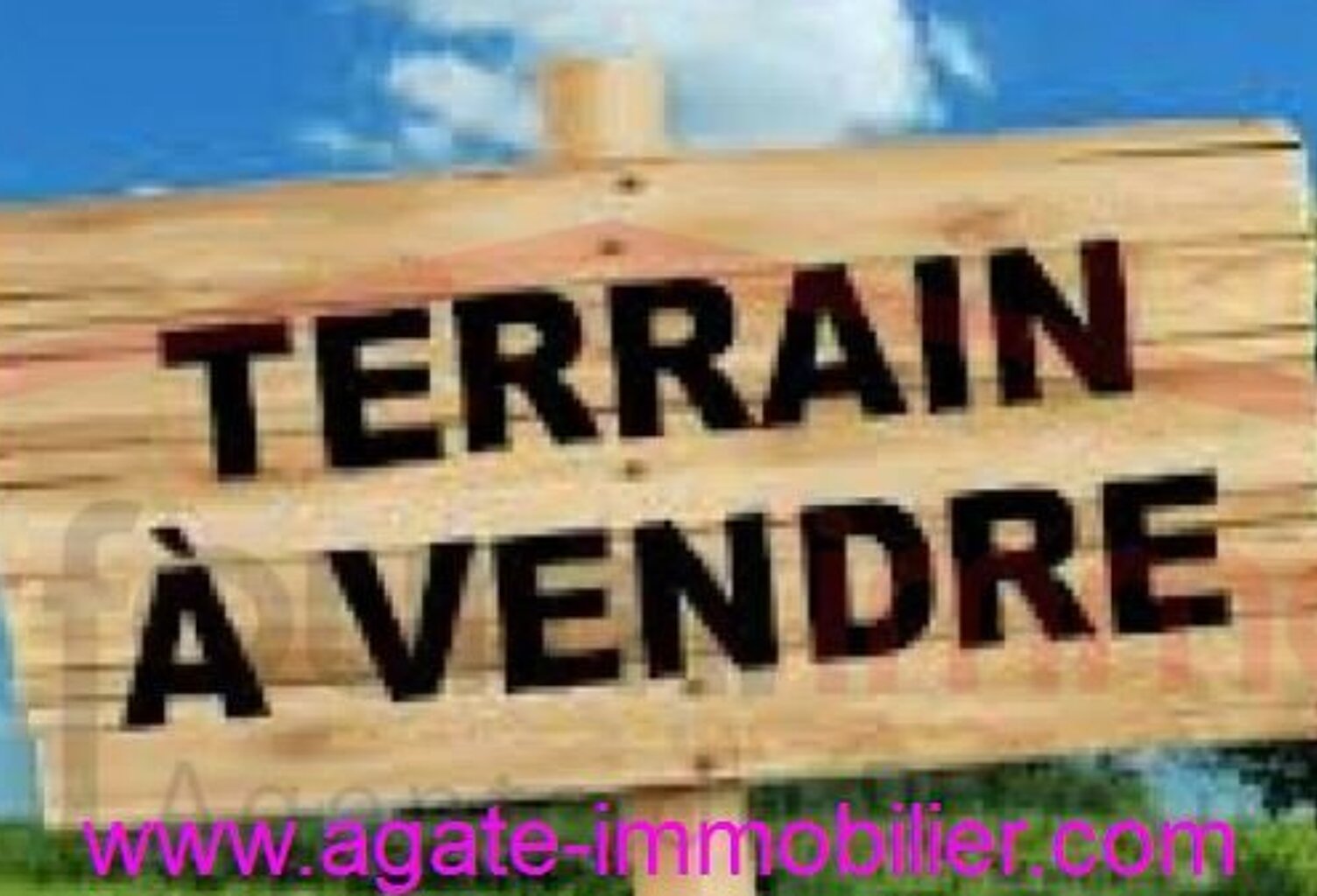 TERRAIN A BATIER DE 1353 M² PROCHE LANGON — photo 1