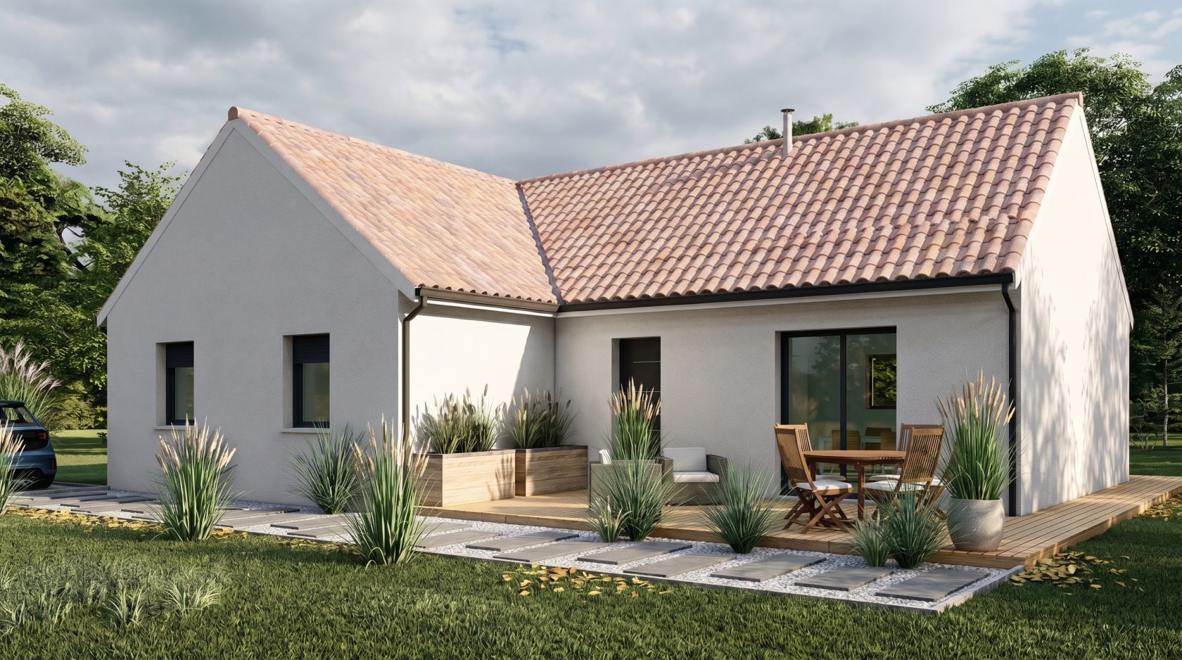 Projet de construction d'une maison 103.25 m² avec terrain à FURSAC (23)