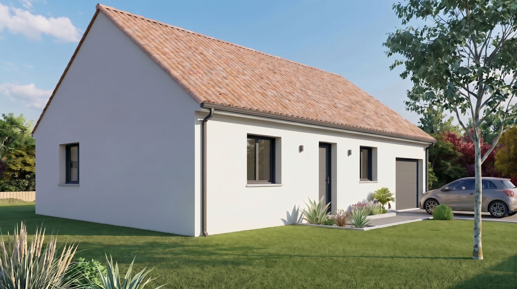Projet de construction d'une maison 75 m² avec terrain à AJAIN (23)