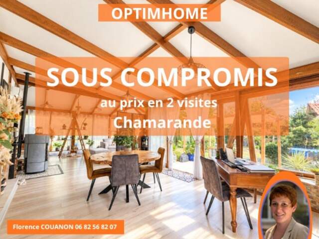 ❤️ CHAMARANDE – COUP DE CŒUR pour cette maison atypique 109 M² avec chalet et jardin de 860 m² — photo du bien