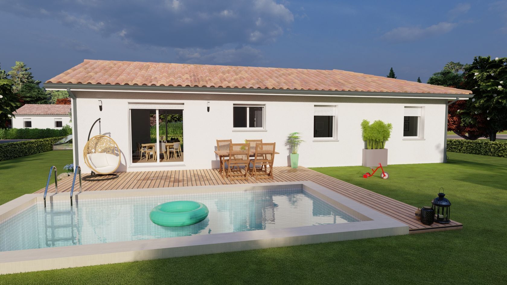 Canéjan, Maison neuve 3 chambres avec terrain - à partir de 388000 €