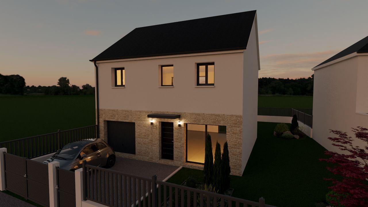 Projet de construction d'une maison 120 m² avec terrain à VAUDOY-EN-BRIE (77)