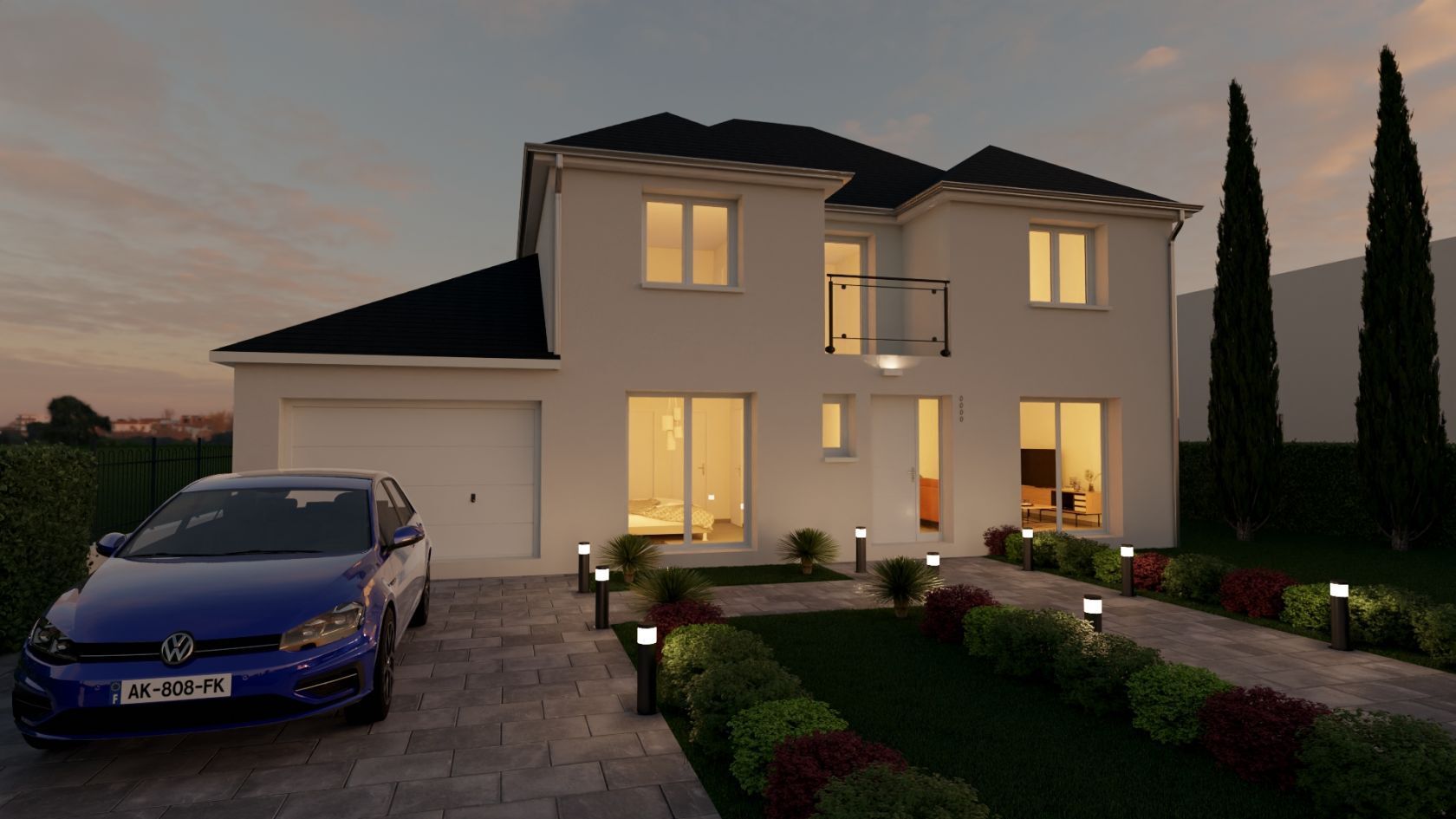 Projet de construction d'une maison 150 m² avec terrain à SAMOREAU (77)