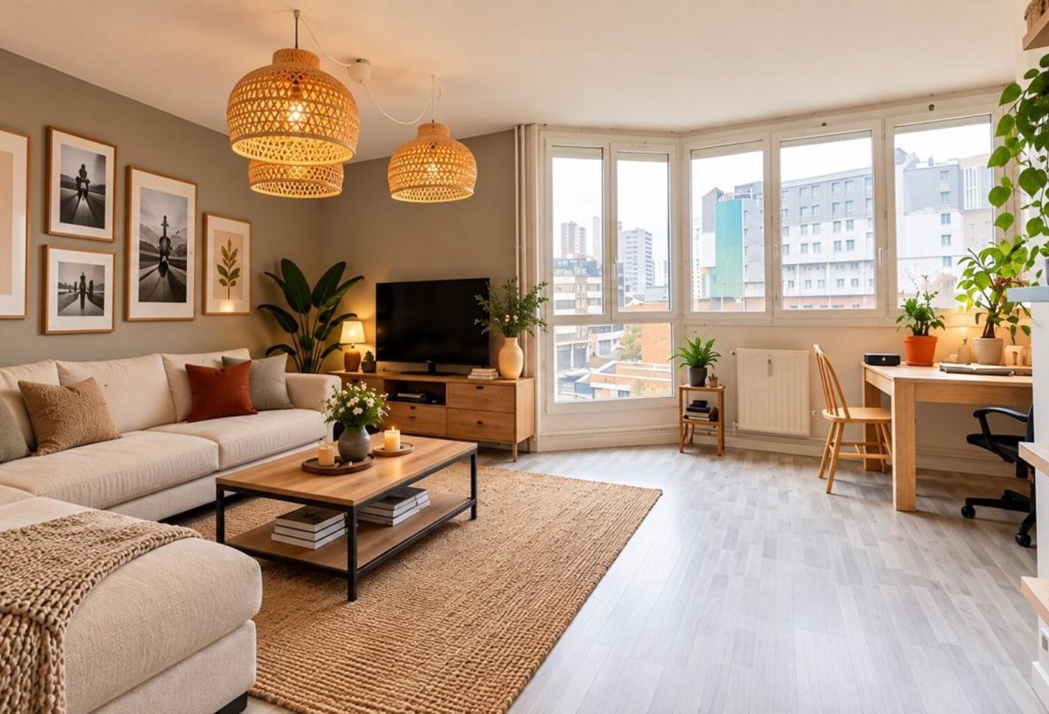 Exclusivité Optimhome – Appartement 4 pièces lumineux à 3 minutes du métro Gallieni — photo 1