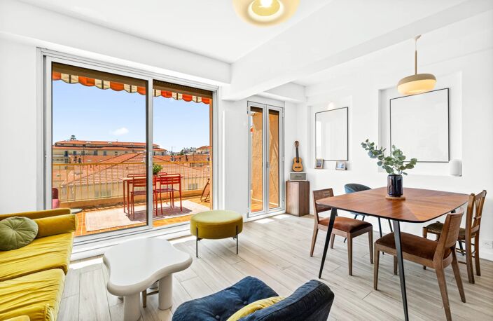 NICE MUSICIENS – LUMINEUX 3 PIÈCES AVEC TERRASSE DE 15 M² – AU C — photo 2