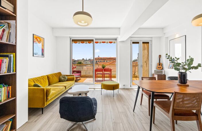 NICE MUSICIENS – LUMINEUX 3 PIÈCES AVEC TERRASSE DE 15 M² – AU C — photo 5