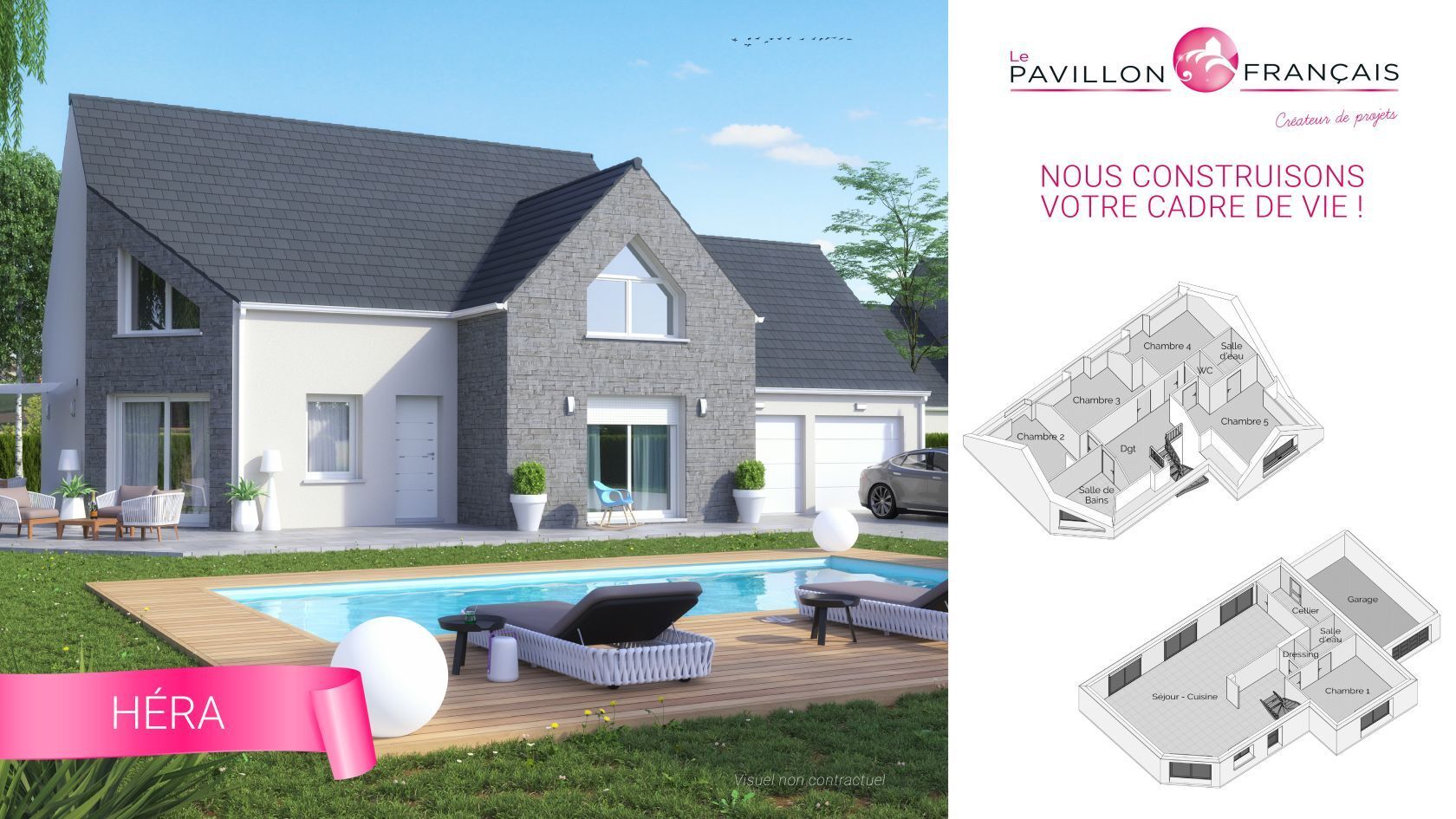 Projet de construction d'une maison 155 m² avec terrain à VILLIERS-ADAM (95)