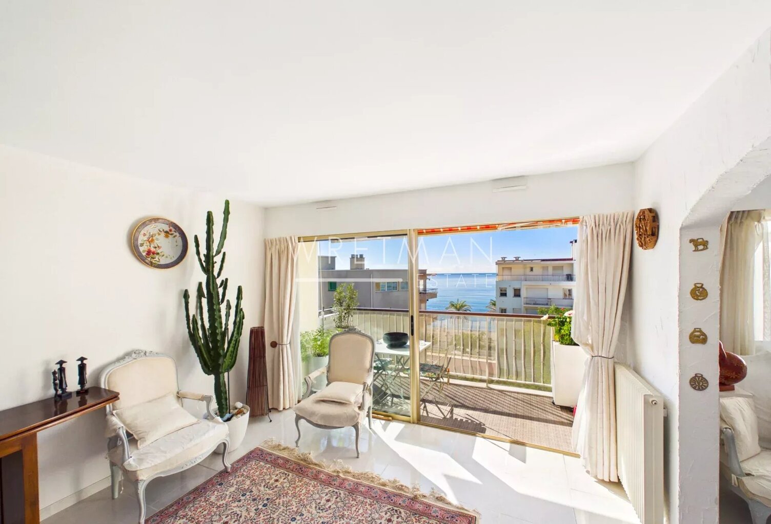 Appartement 5 pièces au dernier étage avec vue mer – Cagnes-sur- — photo 1