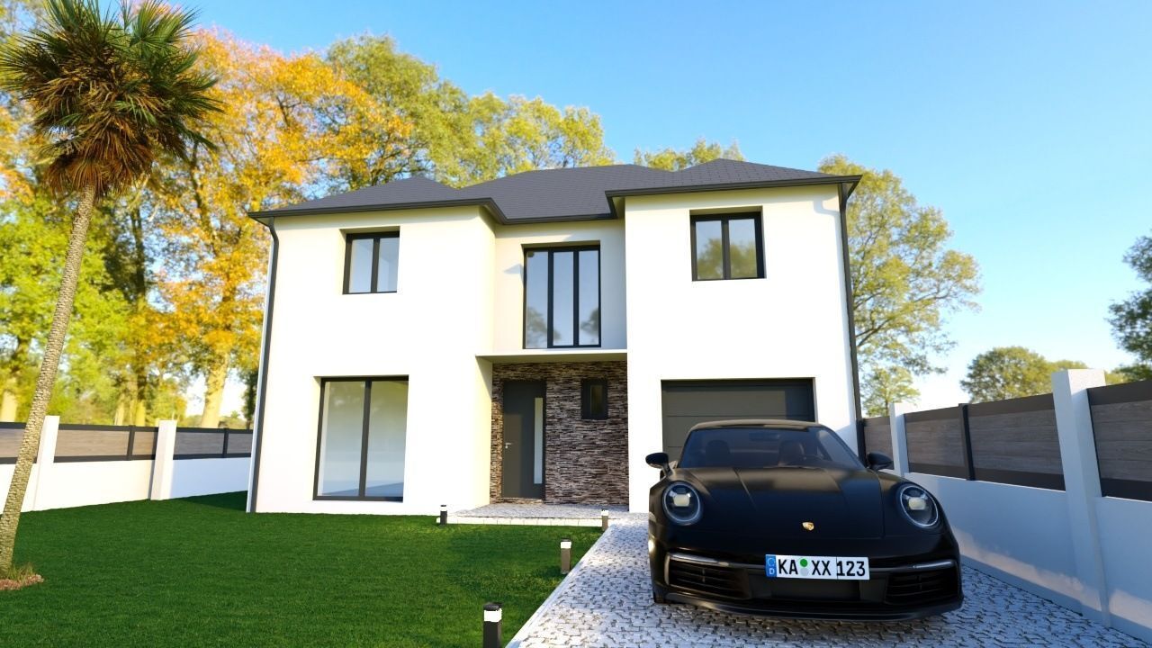 Projet de construction d'une maison 130 m² avec terrain à VOULANGIS (77)