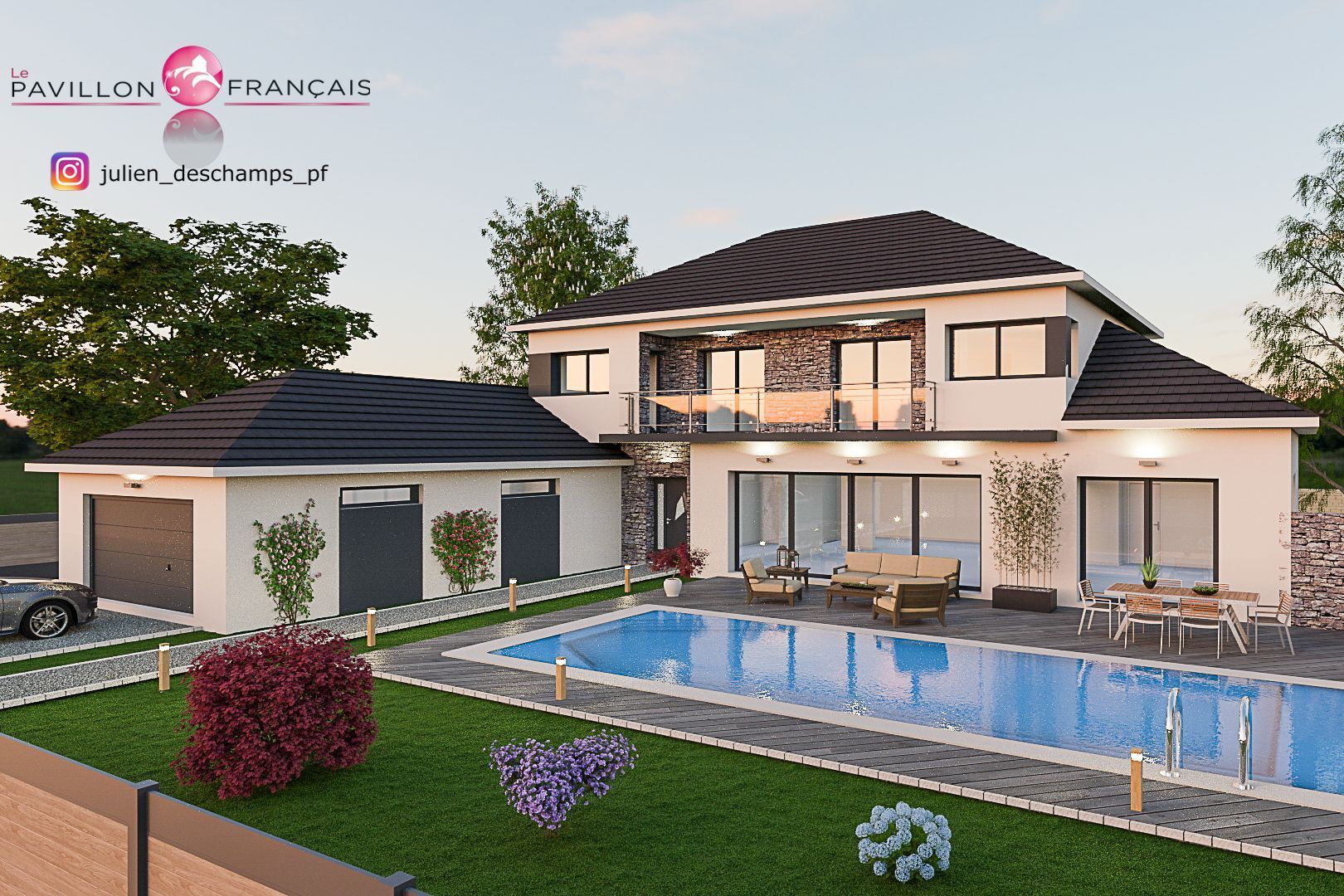 Terrain à bâtir de 500 m² à THOIRY (78)