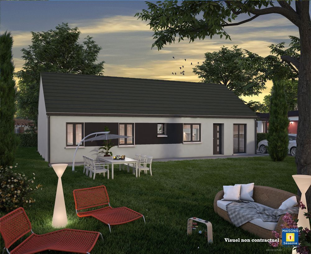 Projet de construction d'une maison 98 m² avec terrain à CRAVENT (78)