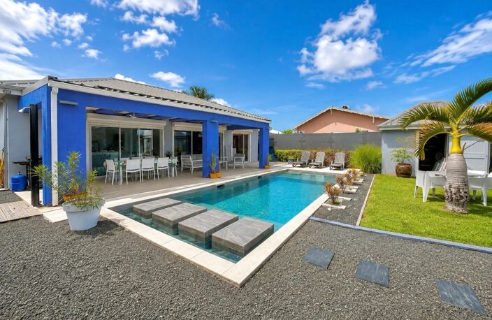 A VENDRE – SAINT-FRANÇOIS – VILLA AVEC PISCINE, GÎTE INDÉPENDANT ET AUTONOMIE ÉLECTRIQUE — photo 4