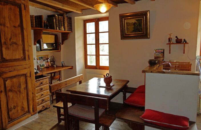 Dpt Pyrénées Orientales (66), à vendre OLETTE Maison P4 en pierres de 84 m² - terrain 809 m² — photo 2