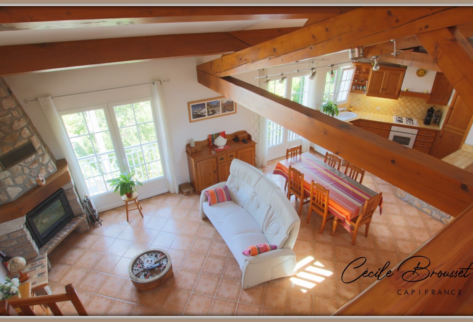 SAINT-LAURENT-DE-CERDANS 66260 – MAISON DE QUALITÉ 80 m2 AVEC GRAND GARAGE ET TERRASSE — photo 1