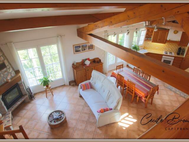 SAINT-LAURENT-DE-CERDANS 66260 – MAISON DE QUALITÉ 80 m2 AVEC GRAND GARAGE ET TERRASSE — photo du bien