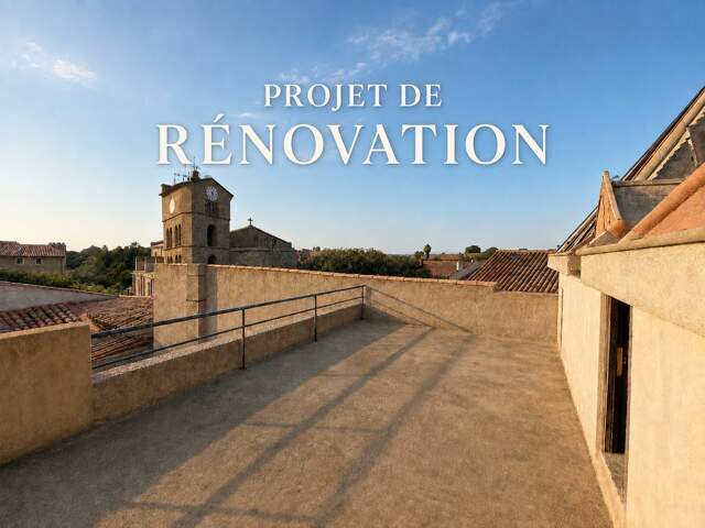 Projet de rénovation – Maison de maître de 230 m² et seconde habitation possible – Coursan — photo du bien