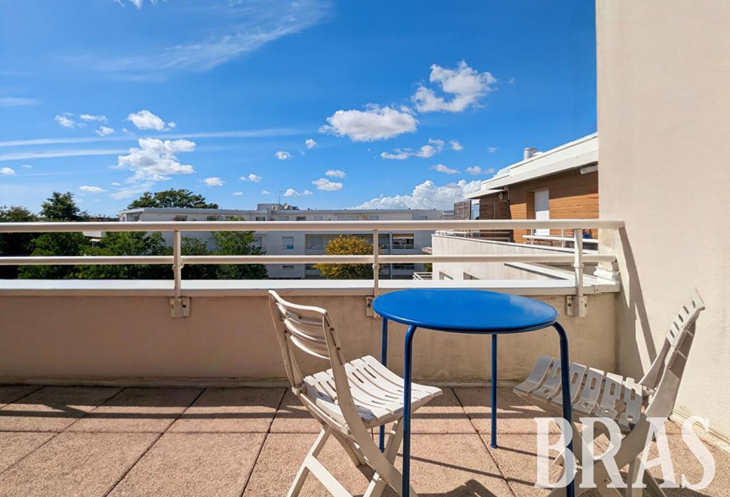 Appartement Vannes 2 pièce(s) terrasse dernier étage — photo 1