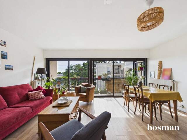 Appartement 3 pièces 64 m² avec balcon exposé sud-est – Dernier étage – Rue Blumerel, Talence — photo du bien