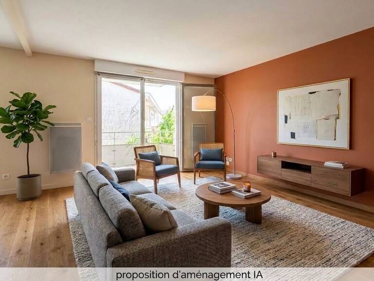 Lyon 9-proche gare de Vaise, Lumineux T3 63m², Beau balcon à vivre — photo 1