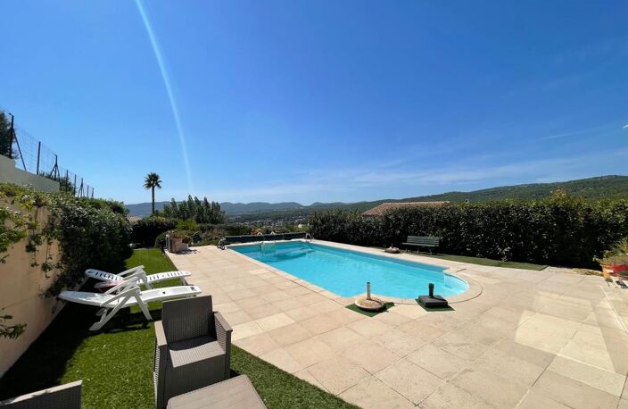 A VENDRE CEYRESTE 13600 VILLA INDIVIDUELLE5 PIECES AVEC PISCINE GARAGE JARDIN VUE DEGAGEE — photo 4