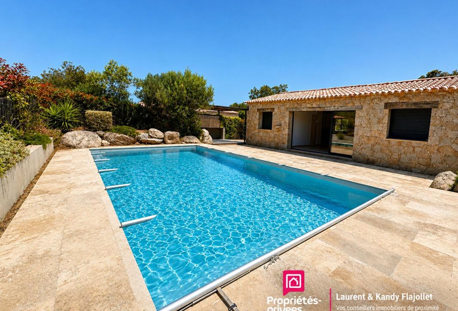 Maison type T3  en pierre sèche avec piscine - Ste Lucie de Porto Vecchio 2A - CORSE DU SUD - FRANCE — photo 1