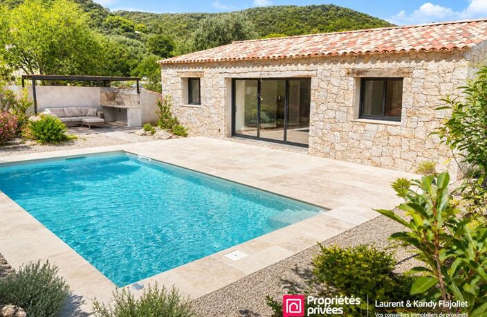 Maison type T3  en pierre sèche avec piscine - Ste Lucie de Porto Vecchio 2A - CORSE DU SUD - FRANCE — photo 5