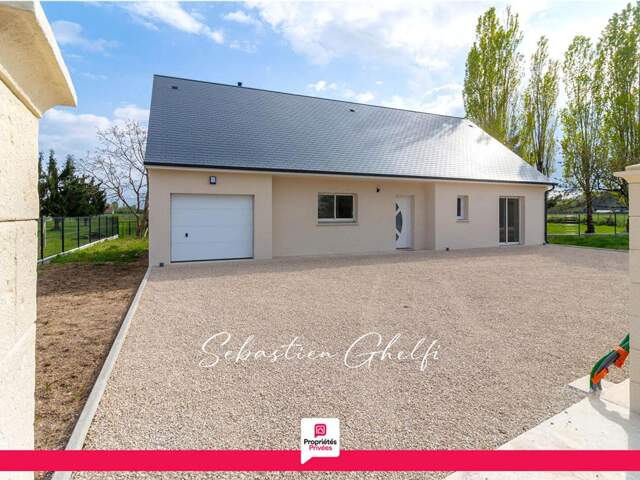 proche de Contres maison de plain-pied- 3 chambres-cellier-garage — photo du bien