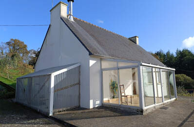29530 Plonevez du Faou maison plain pied 3 chambres sous sol au calme, vue, source, hangar — photo du bien