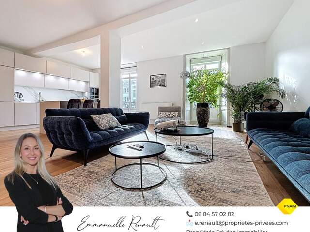 VANNES · PORT À 50 MÈTRES. APPARTEMENT D'EXCEPTION de 150,50 m², 4 chambres · Élégance et prestations haut de gamme — photo du bien