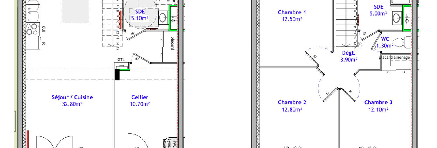 Maison 4 Pièces 96 m² à louer à Sainte-Maure-de-Touraine (37800)
