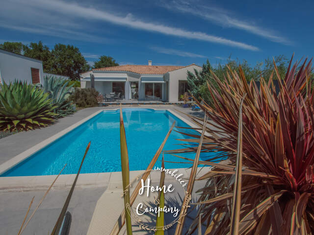 SAINT-PALAIS-SUR- MER - MAISON RÉCENTE AVEC PISCINE — photo du bien