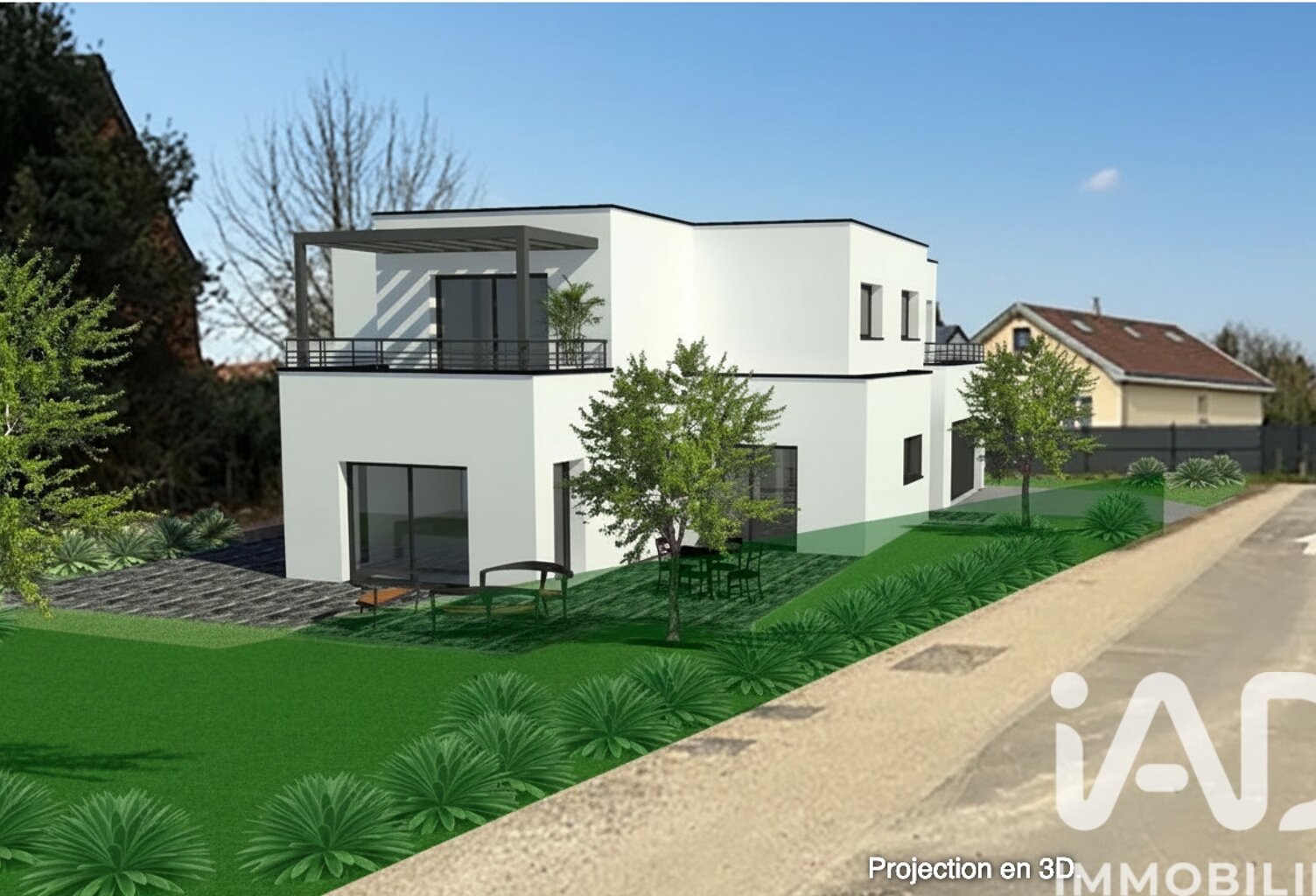 Vente Terrain à bâtir 713 m&sup2; — photo 1