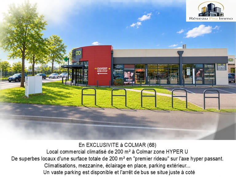 Local commercial Climatisé de 200 m2 à Colmar emplacement No — photo 1