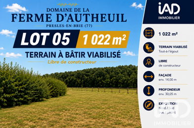 Terrain  173250 €