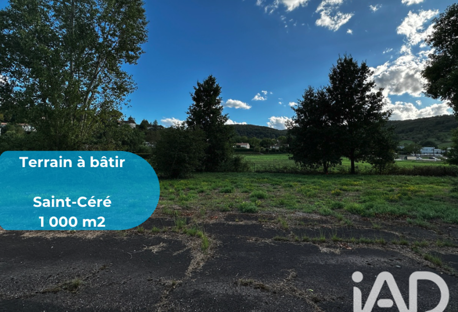 Vente Terrain à bâtir 1 000 m&sup2; — photo 1