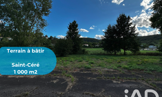 Terrain  1000 m² à vendre à Saint-Céré (46400)