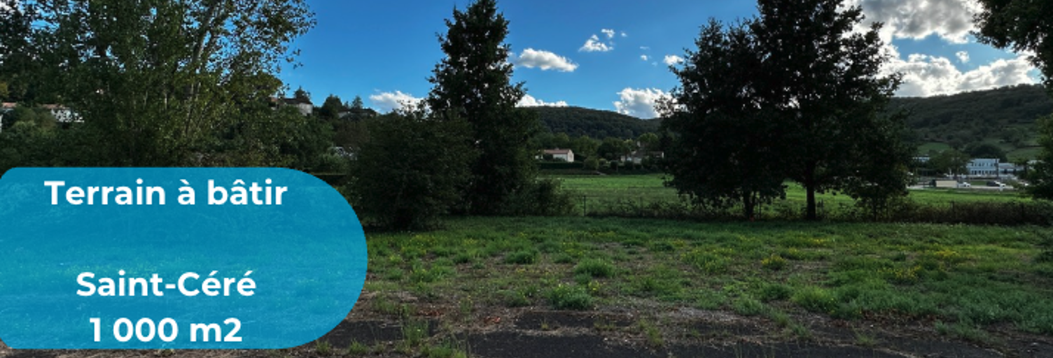 Terrain  1000 m² à vendre à Saint-Céré (46400)