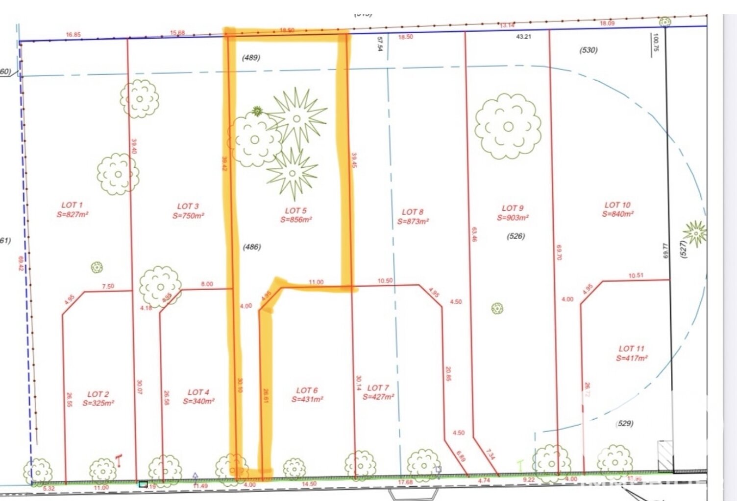 Vente Terrain à bâtir 856 m&sup2; — photo 1
