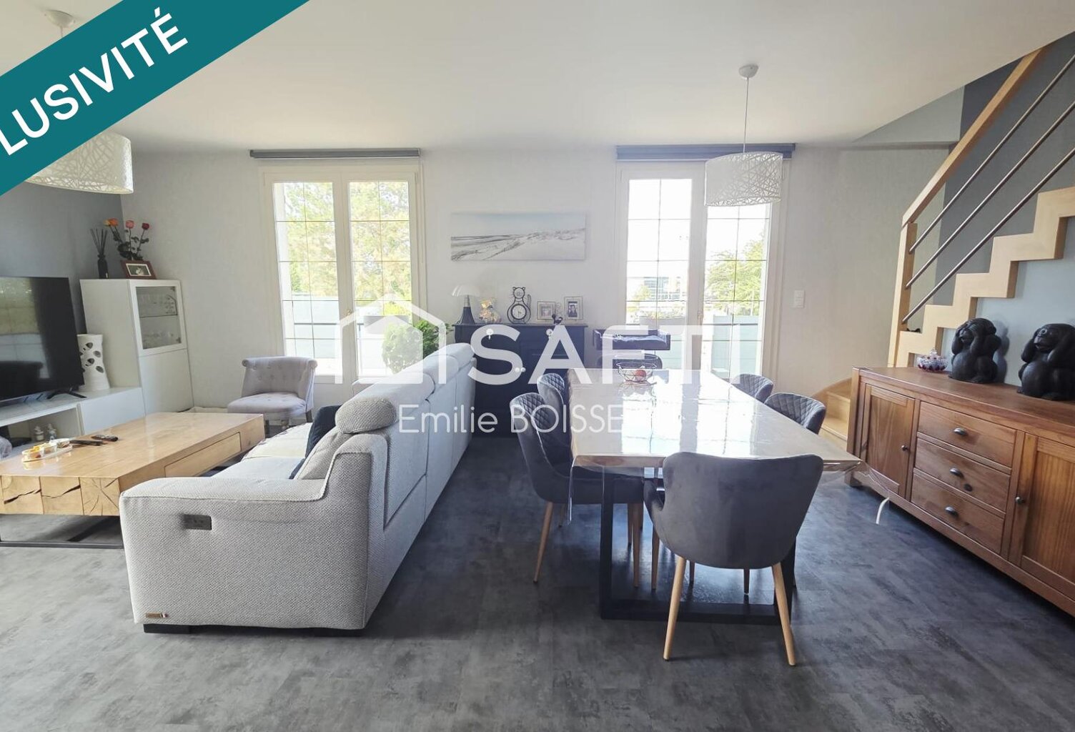 Maison 5 chambres sous sol jardin — photo 1