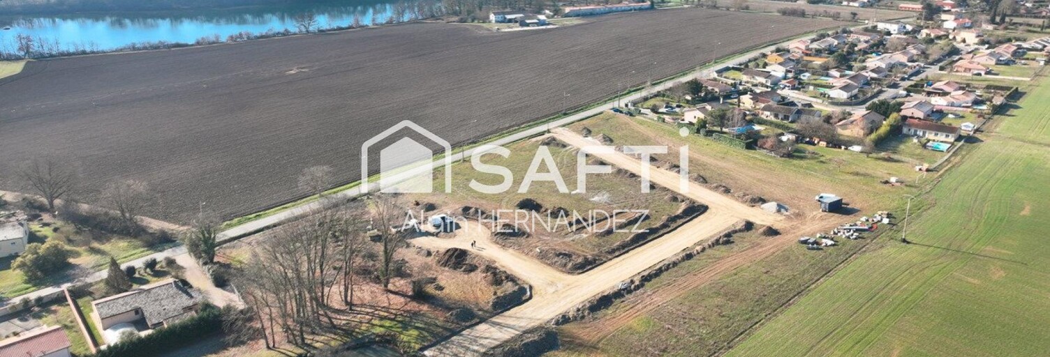 Terrain  815 m² à vendre à Cazères (31220)