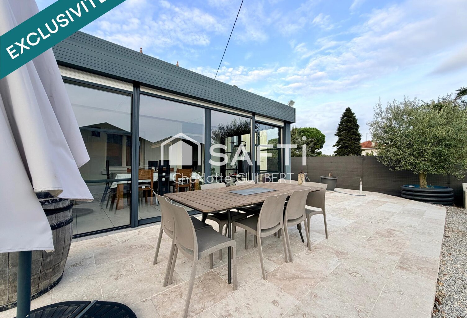 MAISON DE PLAIN-PIED AVEC 3 CHAMBRES ET JARDIN — photo 1