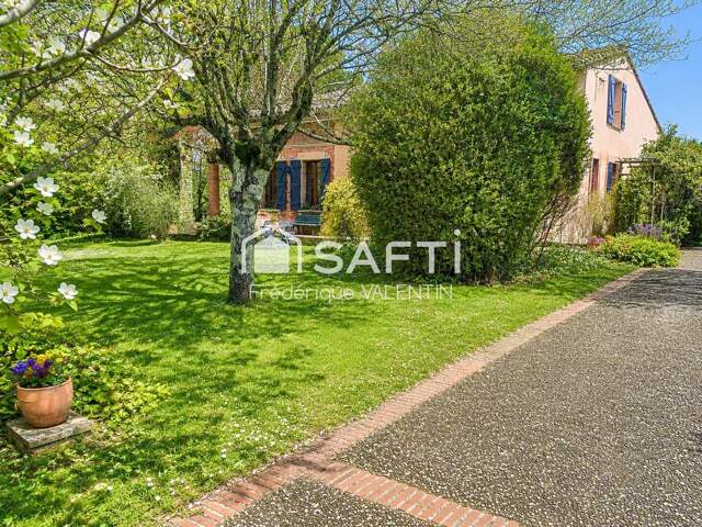ROUFFIAC-TOLOSAN-Toulousaine 256 m² jardin et piscine — photo du bien